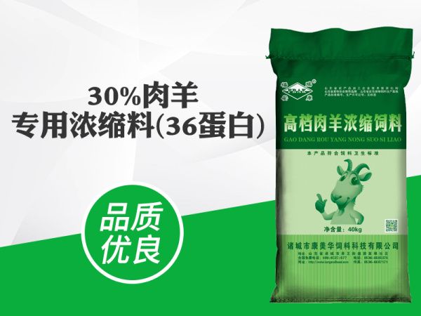 30%肉羊?qū)Ｓ脻饪s料(36蛋白)